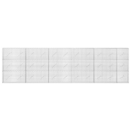 Gabion med 3,5 mm Tråd og 5x5 cm Maske 550x10x150 cm