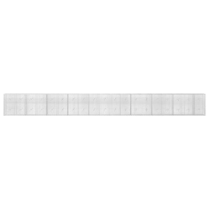Gabion med 3,5 mm Tråd og 5x5 cm Maske 950x20x100 cm