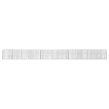 Gabion med 3,5 mm Tråd og 5x5 cm Maske 1100x20x100 cm