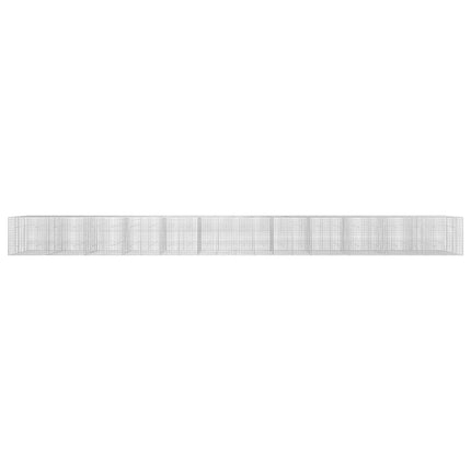 Gabion med 3,5 mm Tråd og 5x5 cm Maske 1200x30x100 cm