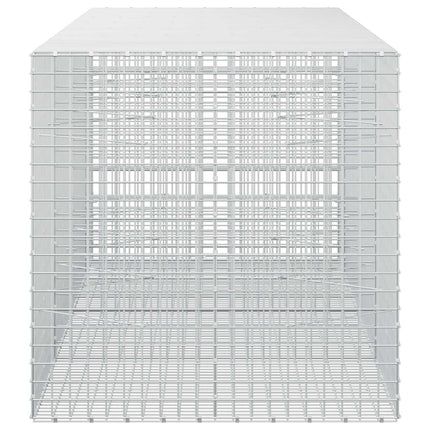 Gabion med 3,5 mm Tråd og 5x5 cm Maske 350x100x100 cm