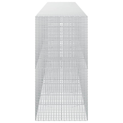 Gabion med 3,5 mm Tråd og 5x5 cm Maske 650x100x200 cm