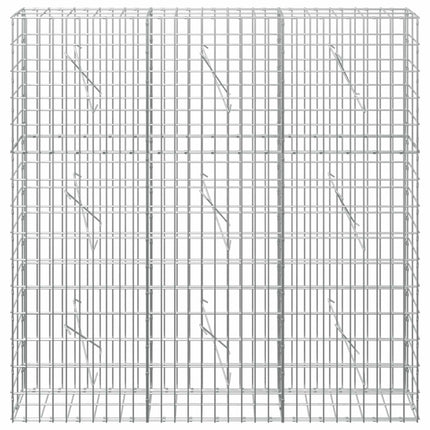 Gabion med 3,5 mm tråd og 5x10 cm mesh 150x10x150 cm