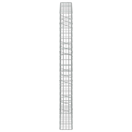 Gabion med 3,5 mm tråd og 5x10 cm mesh 150x20x200 cm