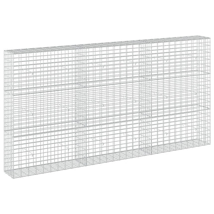 Gabion med 3,5 mm tråd og 5x10 cm mesh 300x30x150 cm