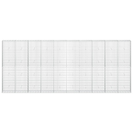 Gabion med 3,5 mm tråd og 5x10 cm mesh 500x30x200 cm
