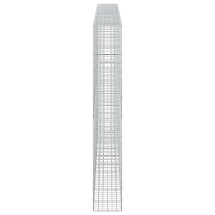 Gabion med 3,5 mm tråd og 5x10 cm mesh 500x30x200 cm