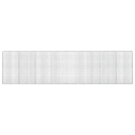 Gabion med 3,5 mm tråd og 5x10 cm mesh 800x30x200 cm