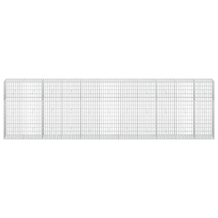 Gabion med 3,5 mm tråd og 5x10 cm mesh 550x50x150 cm