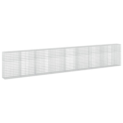 Gabion med 3,5 mm tråd og 5x10 cm mesh 850x50x150 cm