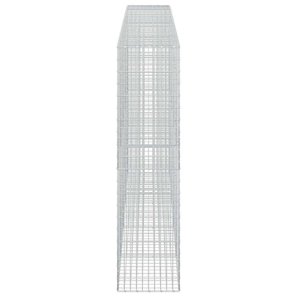Gabion med 3,5 mm tråd og 5x10 cm mesh 450x50x200 cm
