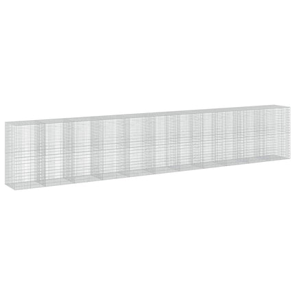 Gabion med 3,5 mm tråd og 5x10 cm mesh 1100x100x200 cm