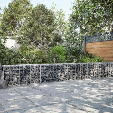 Gabion med 3,5 mm tråd og 10x10 cm net 550x10x50 cm