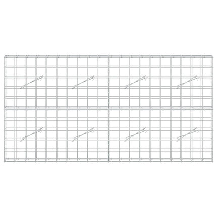 Gabion med 3,5 mm tråd og 10x10 cm net 200x10x100 cm