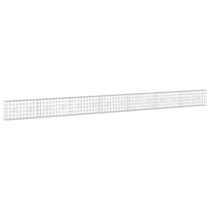 Gabion med 3,5 mm tråd og 10x10 cm net 700x20x50 cm