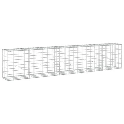 Gabion med 3,5 mm tråd og 10x10 cm net 250x30x50 cm