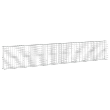 Gabion med 3,5 mm tråd og 10x10 cm net 600x30x100 cm