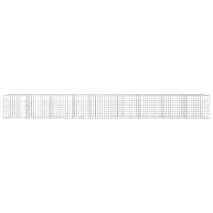 Gabion med 3,5 mm tråd og 10x10 cm net 900x30x100 cm