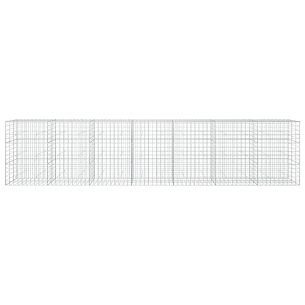 Gabion med 3,5 mm tråd og 10x10 cm net 700x30x150 cm