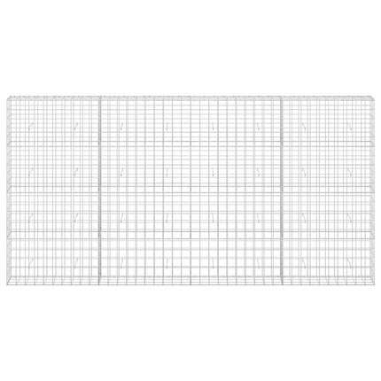 Gabion med 3,5 mm tråd og 10x10 cm net 400x30x200 cm
