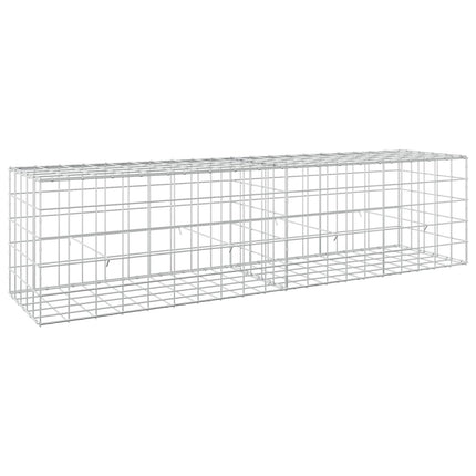Gabion med 3,5 mm tråd og 10x10 cm net 200x50x50 cm