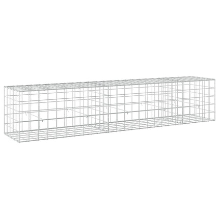 Gabion med 3,5 mm tråd og 10x10 cm net 250x50x50 cm