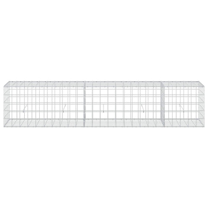 Gabion med 3,5 mm tråd og 10x10 cm net 250x50x50 cm