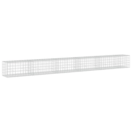 Gabion med 3,5 mm tråd og 10x10 cm net 550x50x50 cm