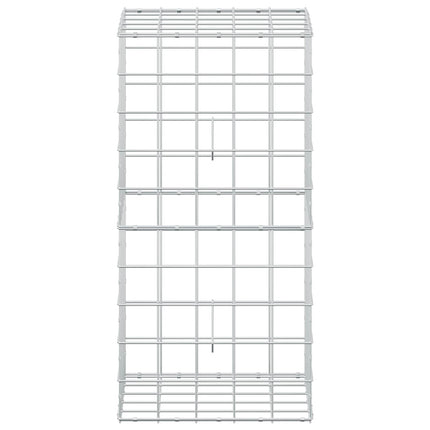 Gabion med 3,5 mm tråd og 10x10 cm net 50x50x100 cm