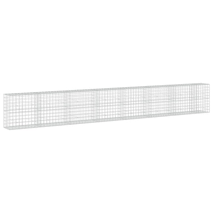 Gabion med 3,5 mm tråd og 10x10 cm net 750x50x100 cm