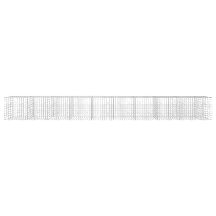 Gabion med 3,5 mm tråd og 10x10 cm net 950x50x100 cm