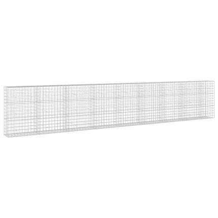 Gabion med 3,5 mm tråd og 10x10 cm net 850x50x150 cm