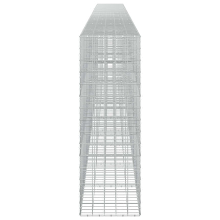 Gabion med 3,5 mm tråd og 10x10 cm net 950x50x150 cm