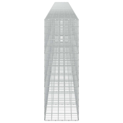 Gabion med 3,5 mm tråd og 10x10 cm net 1100x50x150 cm