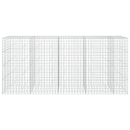 Gabion med 3,5 mm tråd og 10x10 cm net 450x50x200 cm