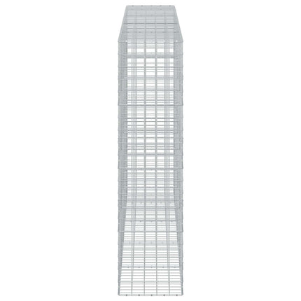 Gabion med 3,5 mm tråd og 10x10 cm net 450x50x200 cm