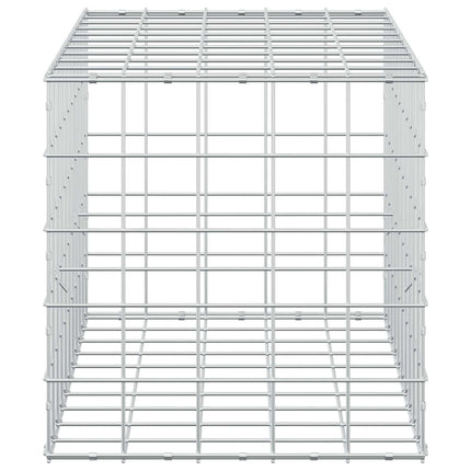 Gabion med 3,5 mm tråd og 10x10 cm net 50x100x50 cm