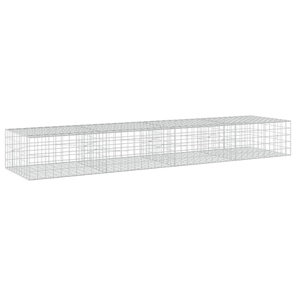 Gabion med 3,5 mm tråd og 10x10 cm net 400x100x50 cm