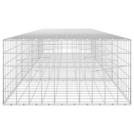 Gabion med 3,5 mm tråd og 10x10 cm net 400x100x50 cm