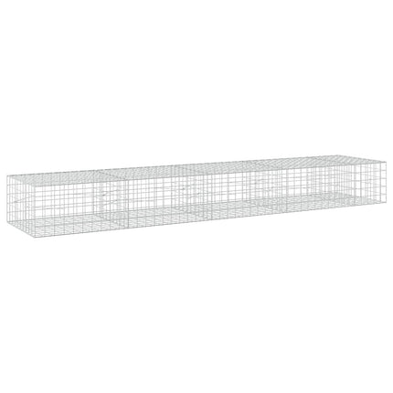 Gabion med 3,5 mm tråd og 10x10 cm net 450x100x50 cm