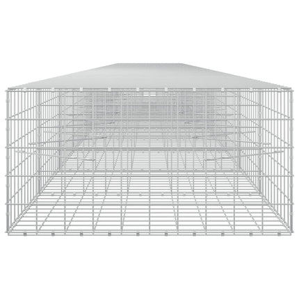 Gabion med 3,5 mm tråd og 10x10 cm net 1200x100x50 cm