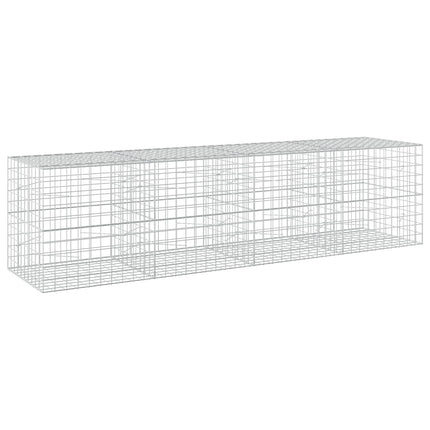 Gabion med 3,5 mm tråd og 10x10 cm net 400x100x100 cm