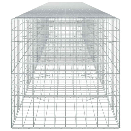 Gabion med 3,5 mm tråd og 10x10 cm net 700x100x100 cm