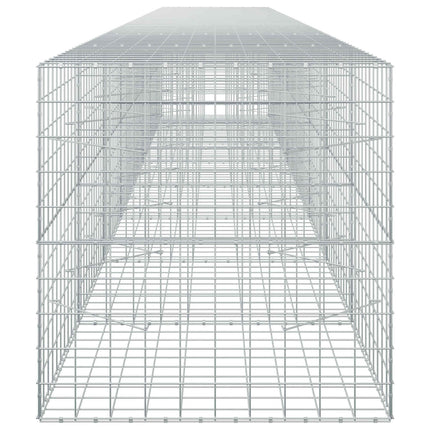 Gabion med 3,5 mm tråd og 10x10 cm net 800x100x100 cm