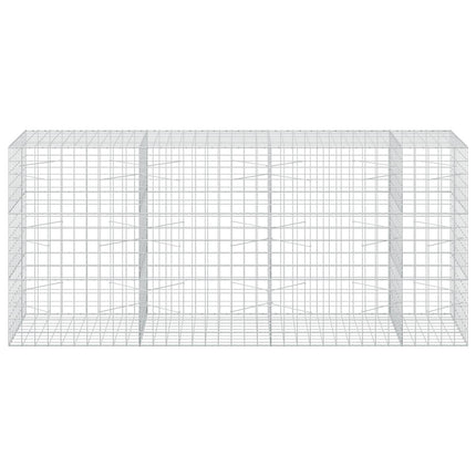 Gabion med 3,5 mm tråd og 10x10 cm net 350x100x150 cm