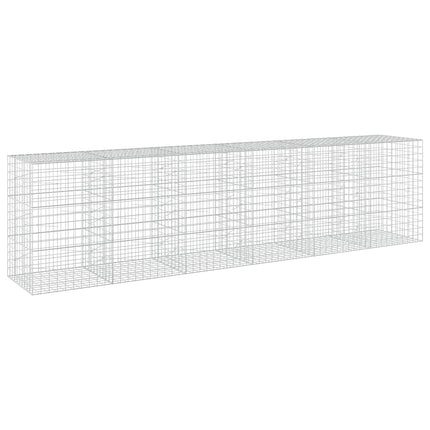 Gabion med 3,5 mm tråd og 10x10 cm net 600x100x150 cm