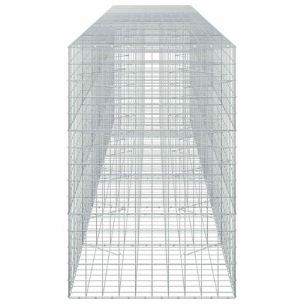 Gabion med 3,5 mm tråd og 10x10 cm net 600x100x150 cm