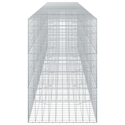 Gabion med 3,5 mm tråd og 10x10 cm net 650x100x150 cm