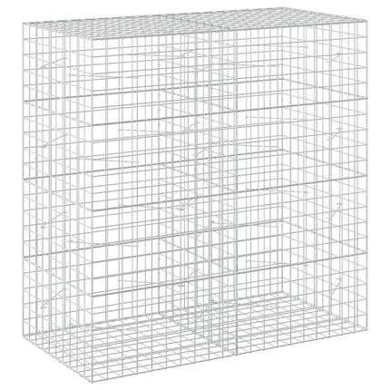 Gabion med 3,5 mm tråd og 10x10 cm net 200x100x200 cm