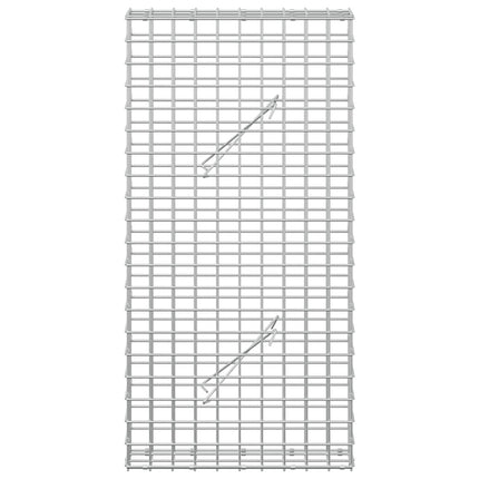Gabion med 5 mm Tråd og 5x5 cm Maske 50x10x100 cm
